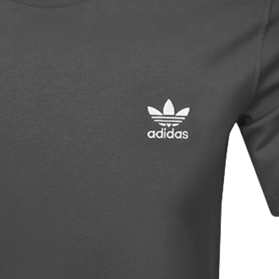 Alternative Image for Productadidas Originals Essential T Shirt Grey3
